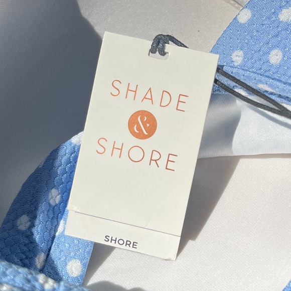 Shade & Shore Lighttly Lined Bikini Top - Blue Dot - Picture 6 of 9